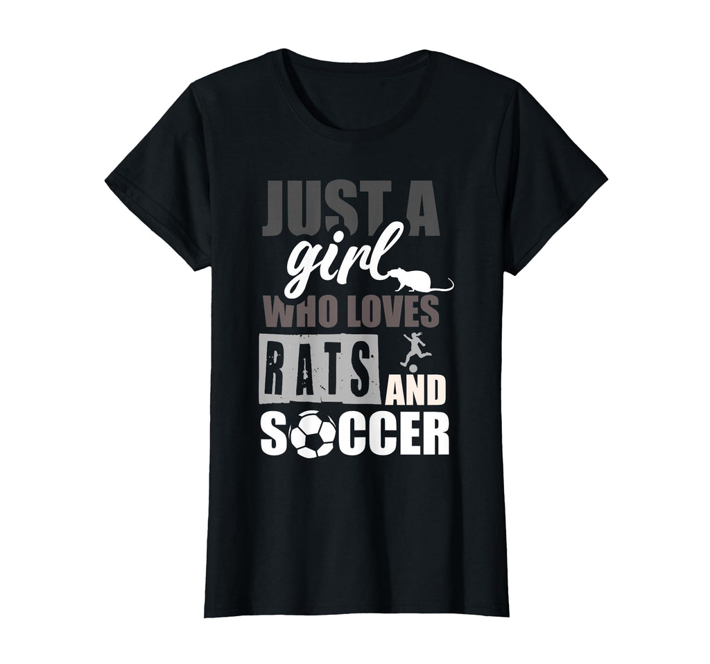 Just Who Loves Rats And Soccer Sushi Rat T-Shirt - Graphic Print for Adults