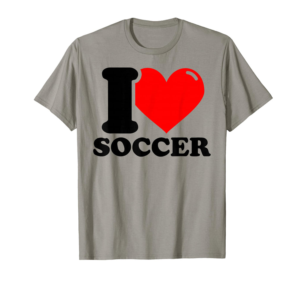 I Love Soccer T-Shirt - Unique Graphic for Adults