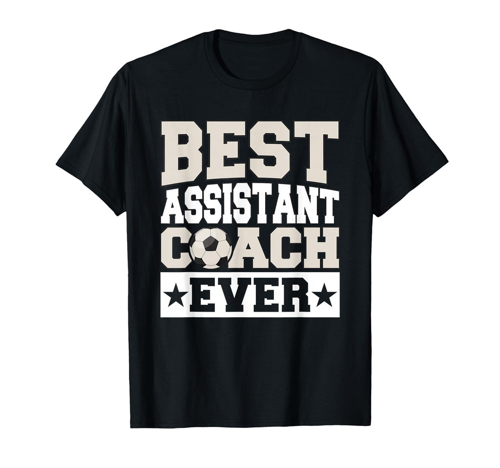 Best Soccer Assistant Coach Ever T-Shirt - Minimalist Print Unisex