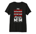 Im Soccer Mom Soccer Player Mother T-Shirt - Aesthetic Graphic Unisex