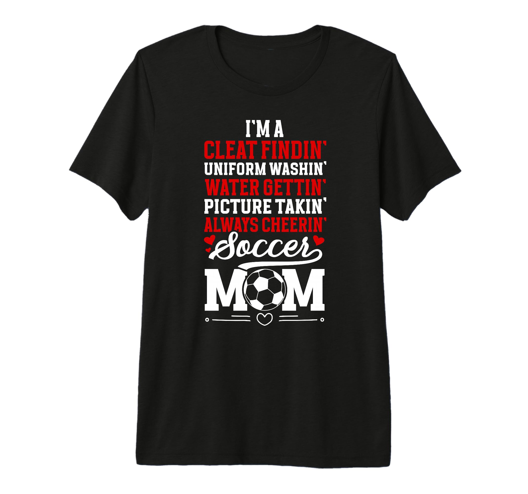 Im Soccer Mom Soccer Player Mother T-Shirt - Aesthetic Graphic Unisex