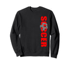 Soccer Ball Accessories Hoodie - Novelty Apparel for Adults