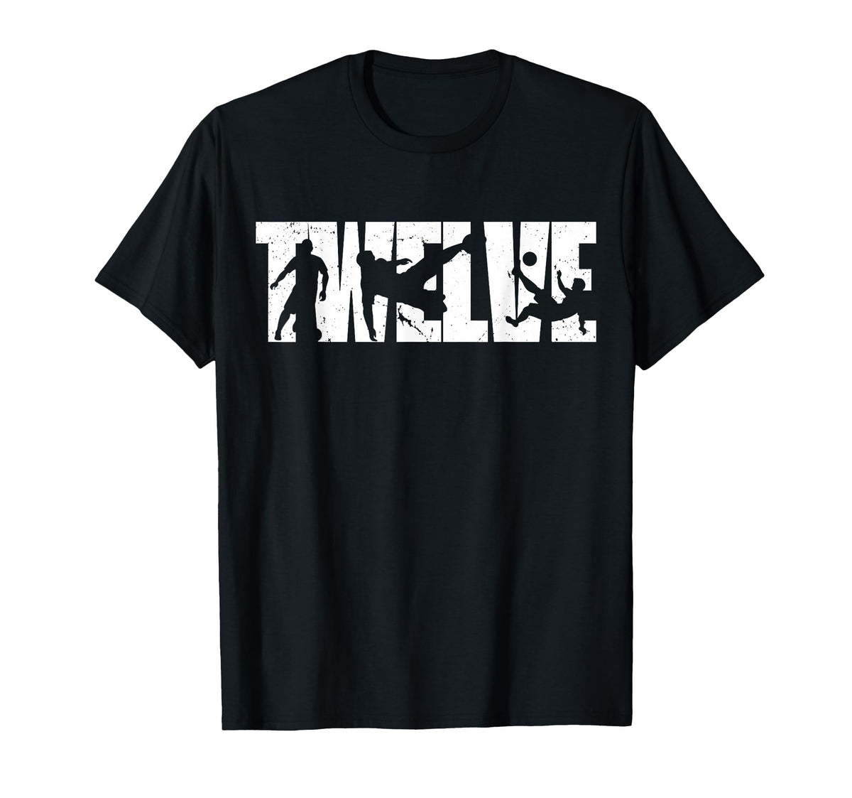 12Th Birthday Soccer 12 Years Old T-Shirt - Fun Novelty Design Unisex
