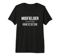 Football Midfielder Engine Team Tri Blend T-Shirt - Trendy Graphic Unisex