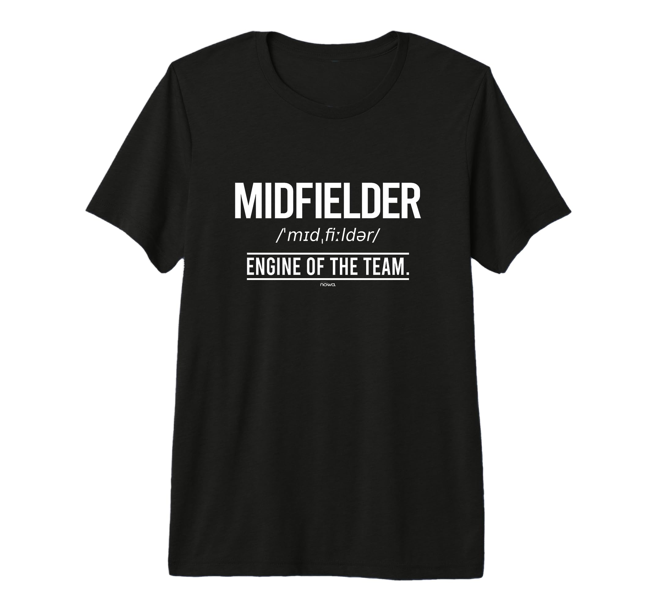 Football Midfielder Engine Team Tri Blend T-Shirt - Trendy Graphic Unisex