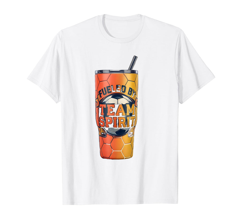 Fueled Team Spirit Soccer Mom T-Shirt - Novelty Apparel Unisex