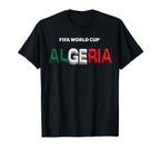 Algeria Soccer Graphic T-Shirt | Match Day Supporter Tee