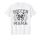 Coquette Bow Soccer Mama Game Day T-Shirt - Streetwear Style for Adults