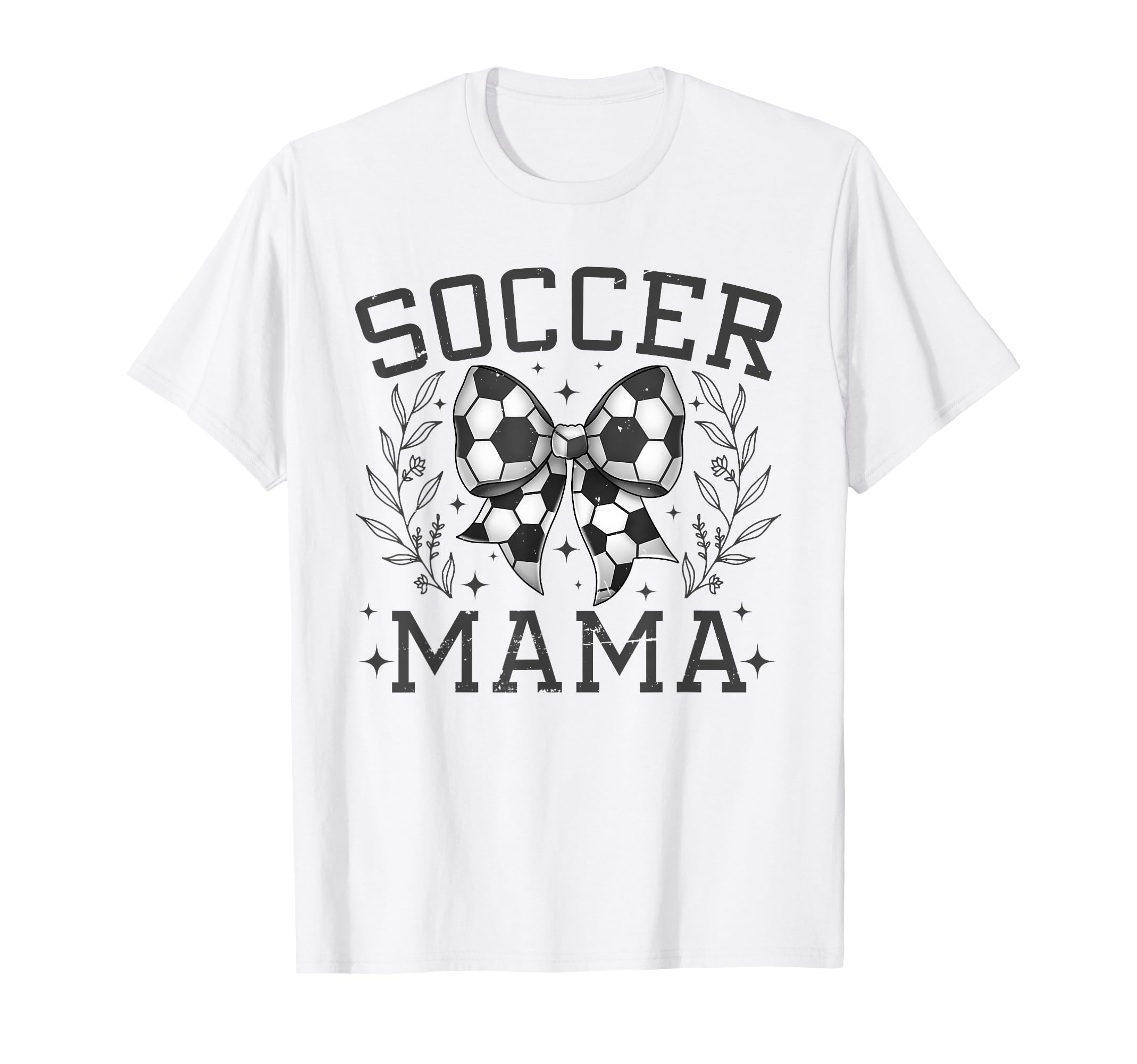 Coquette Bow Soccer Mama Game Day T-Shirt - Streetwear Style for Adults