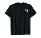 Soccer Player Soccer Heart Soccer T-Shirt - Unique Graphic Men Women