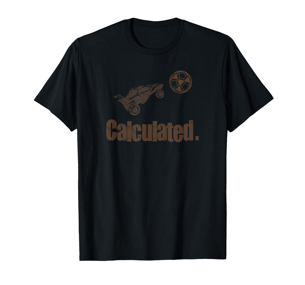 Calculated Rocket Soccer Rc Car T-Shirt - Novelty Apparel Men Women