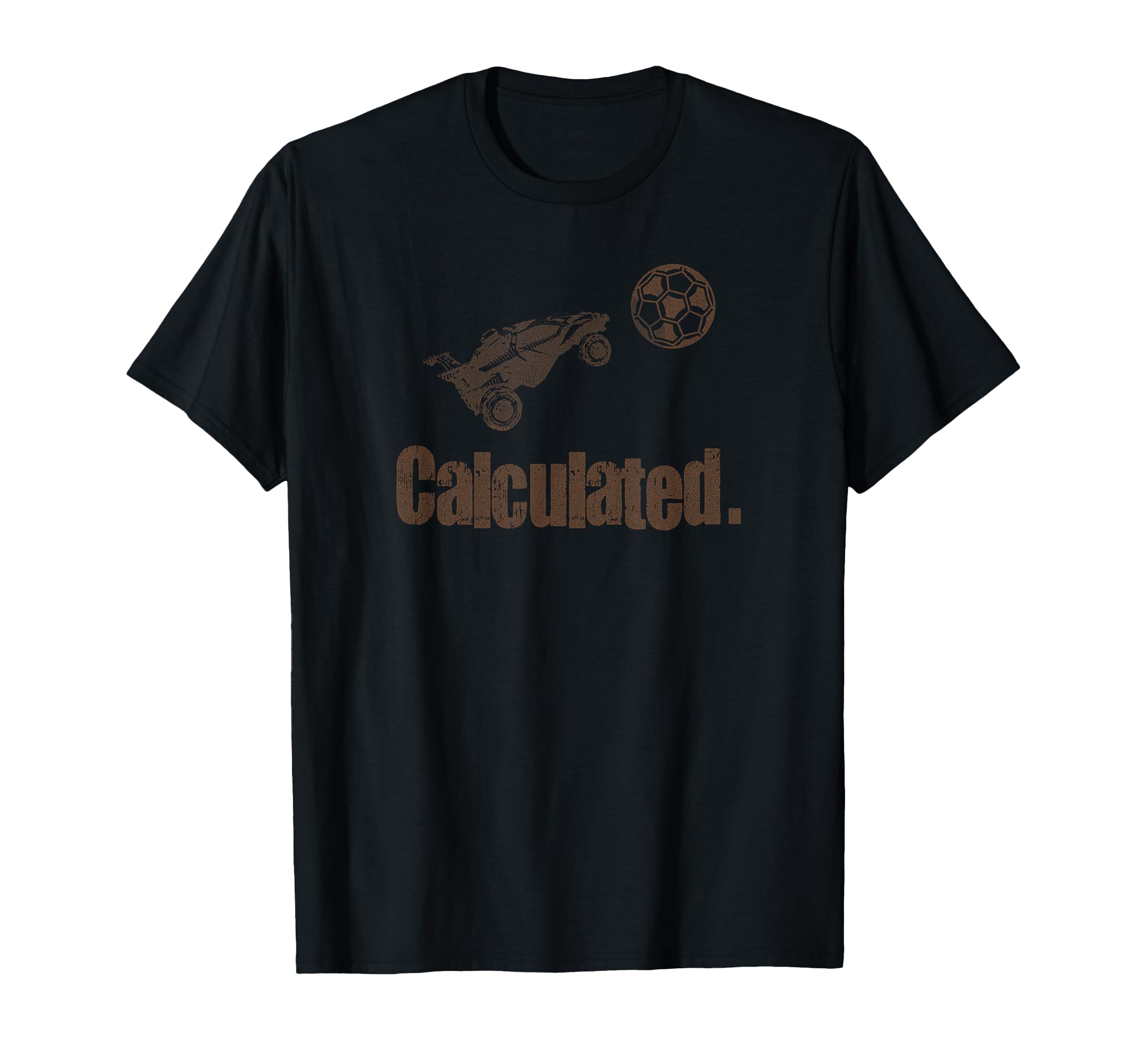 Calculated Rocket Soccer Rc Car T-Shirt - Novelty Apparel Men Women
