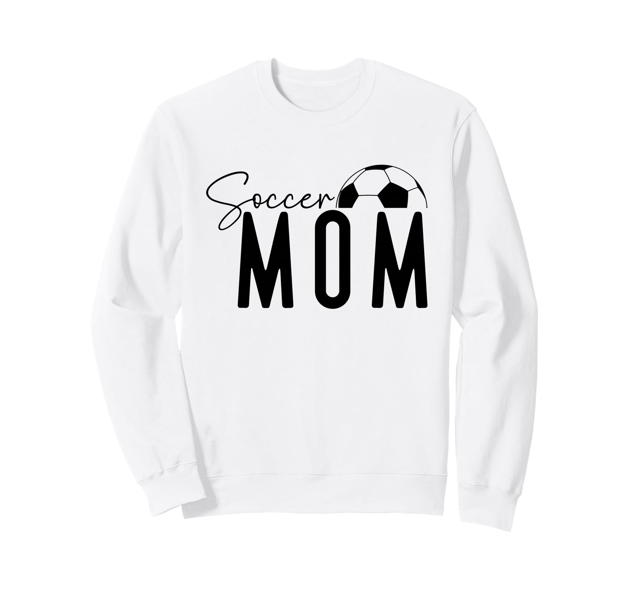 Soccer Mom Gifts Outfits Shop Sweatshirt - Fun Novelty Design Men Women