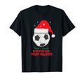 Soccer Football Santas Defensive T-Shirt - Graphic Print for Adults