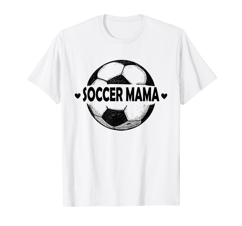 Soccer Mama Soccer Player Sports Team T-Shirt - Trendy Graphic Unisex