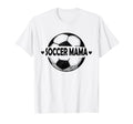 Soccer Mama Soccer Player Sports Team T-Shirt - Trendy Graphic Unisex