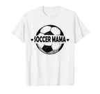 Soccer Mama Soccer Player Sports Team T-Shirt - Trendy Graphic Unisex