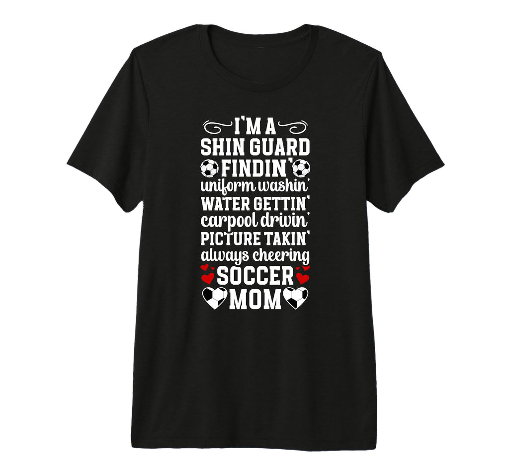 Im Soccer Mom Soccer Player Mother T-Shirt - Graphic Print for Adults