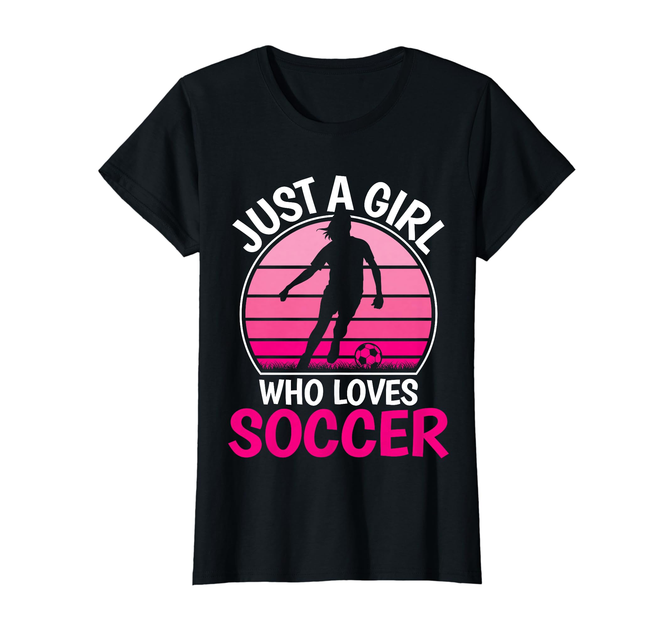 Just Who Loves Soccer Soccer Player T-Shirt - Trendy Graphic Men Women