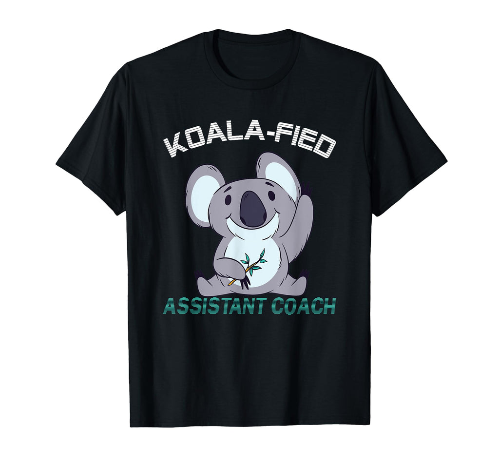 Assistant Coach Koalafied Qualified T-Shirt - Trendy Graphic for Adults