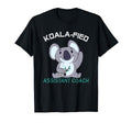Assistant Coach Koalafied Qualified T-Shirt - Trendy Graphic for Adults