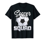 Soccer Squad Shirts Soccer Player Team T-Shirt - Streetwear Style Unisex