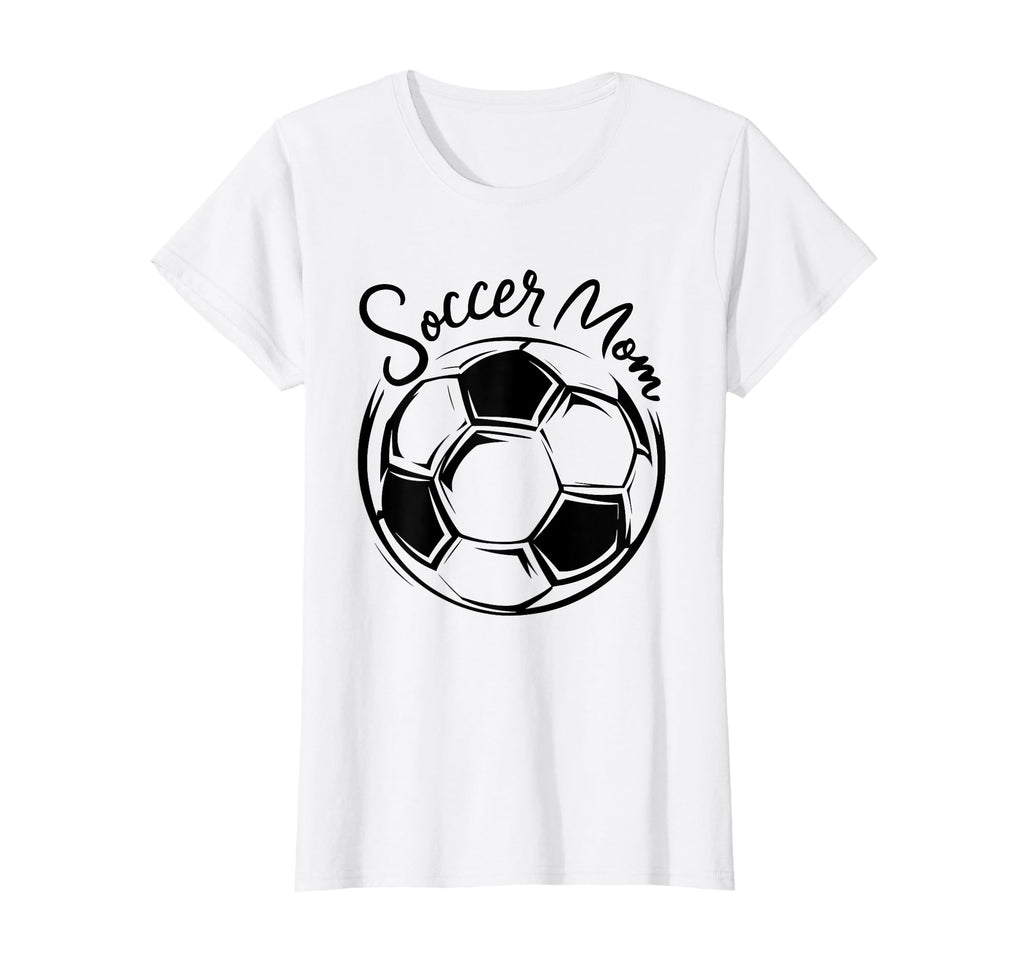 Soccer Mom Proud Football Mothers Game T-Shirt - Unique Graphic Men Women
