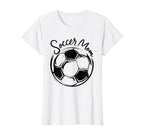 Soccer Mom Proud Football Mothers Game T-Shirt - Unique Graphic Men Women
