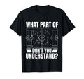Funny Soccer Coach Gift What Part T-Shirt - Minimalist Print for Adults