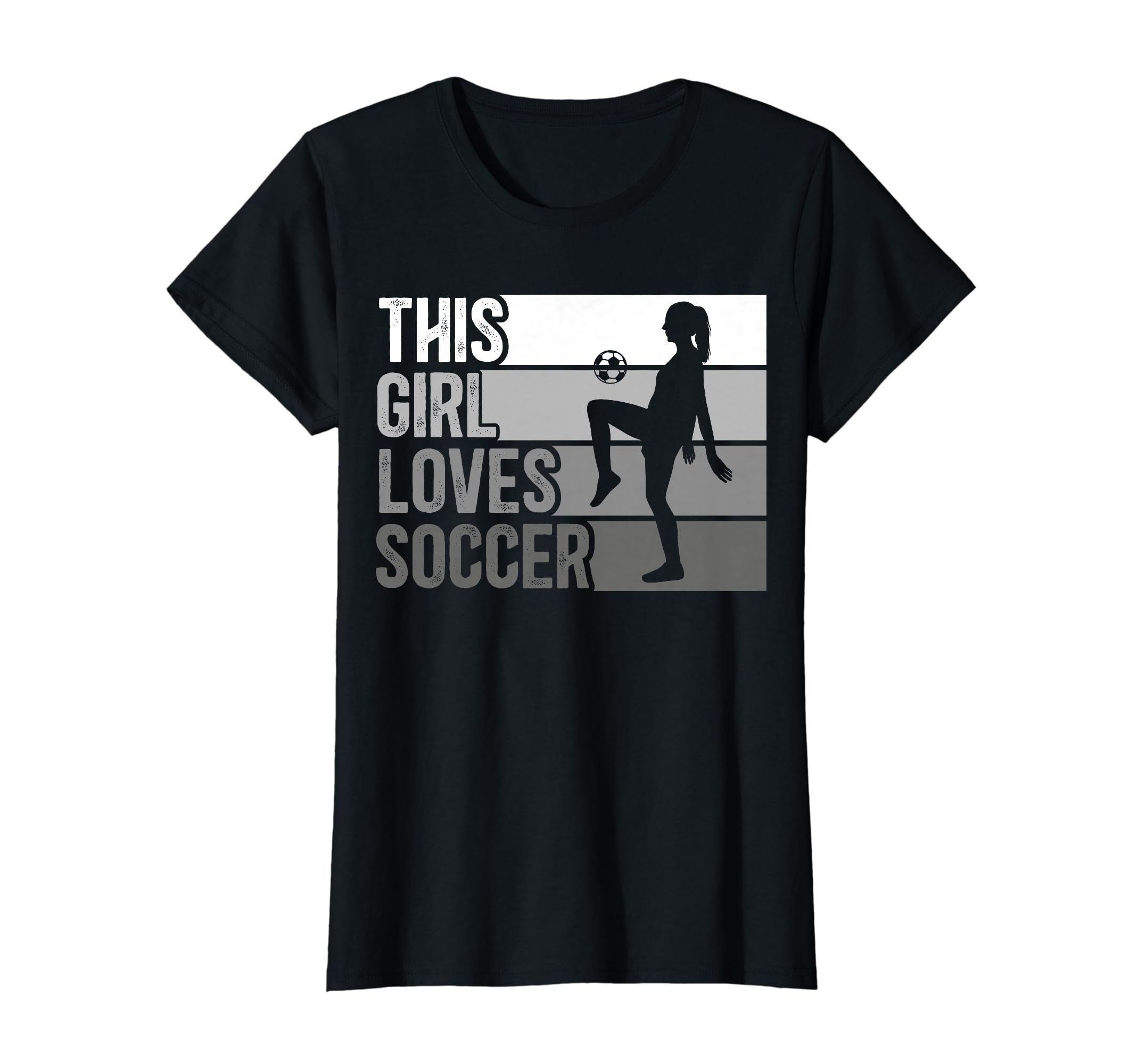 This Loves Soccer Funny Sport T-Shirt - Fun Novelty Design Unisex