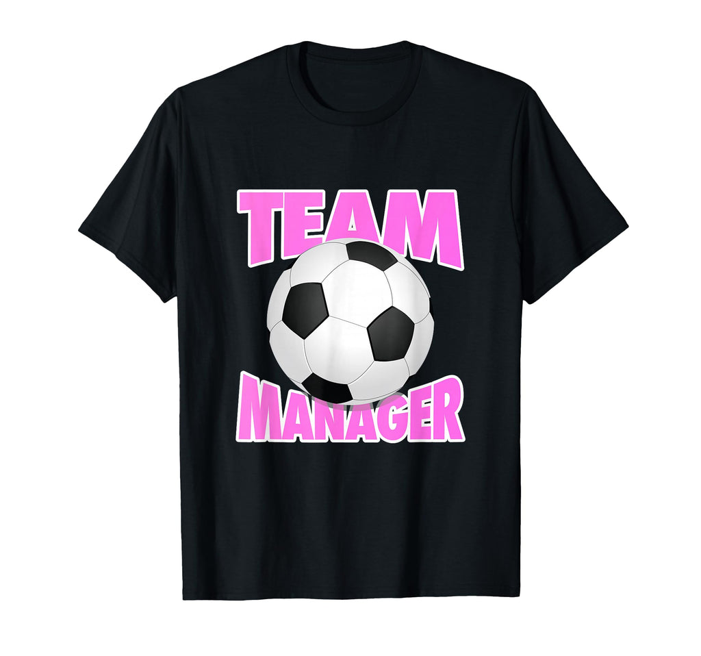 Soccer Team Manager Soccer Ball T-Shirt - Aesthetic Graphic Men Women