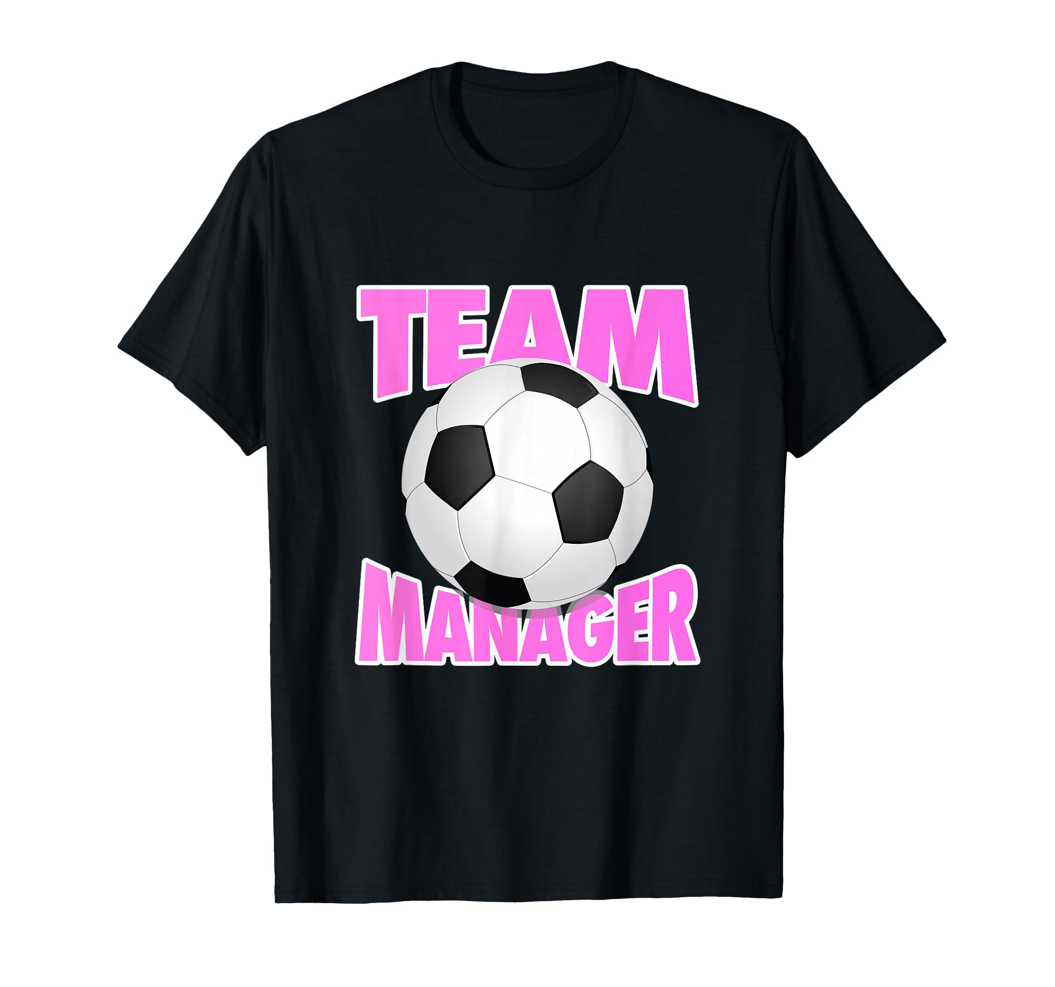 Soccer Team Manager Soccer Ball T-Shirt - Aesthetic Graphic Men Women