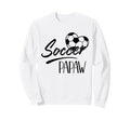 Soccer Papaw Heart Family Matching Sweatshirt - Aesthetic Graphic Unisex