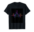 Minimalist Soccer Heartbeat T-Shirt - Graphic Print Men Women
