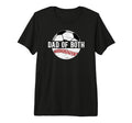 Mens Dad Both Soccer Baseball Dad T-Shirt - Custom Art Print for Adults