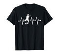 Soccer Heartbeat Funny Soccer T-Shirt - Graphic Print Men Women