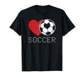 Love Heart Soccer T-Shirt - Streetwear Style for Adults