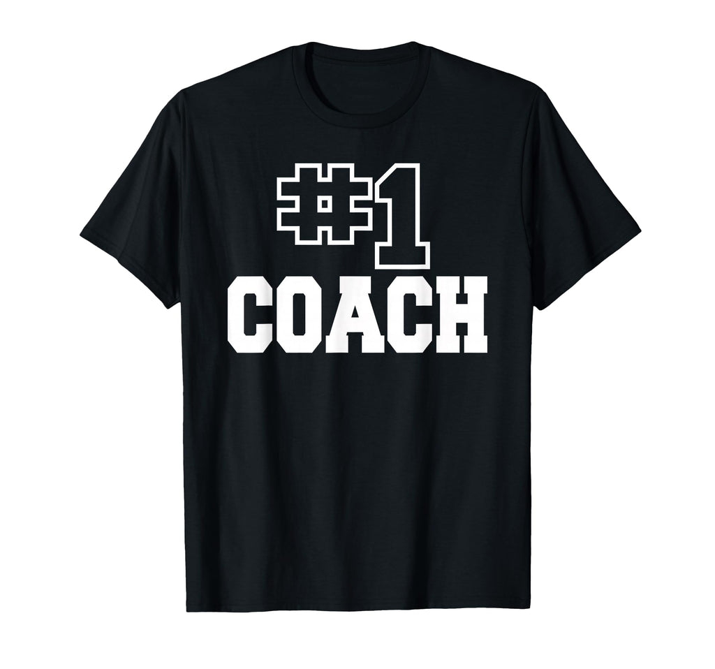Number One Coach No 1 Manager T-Shirt - Aesthetic Graphic for Adults