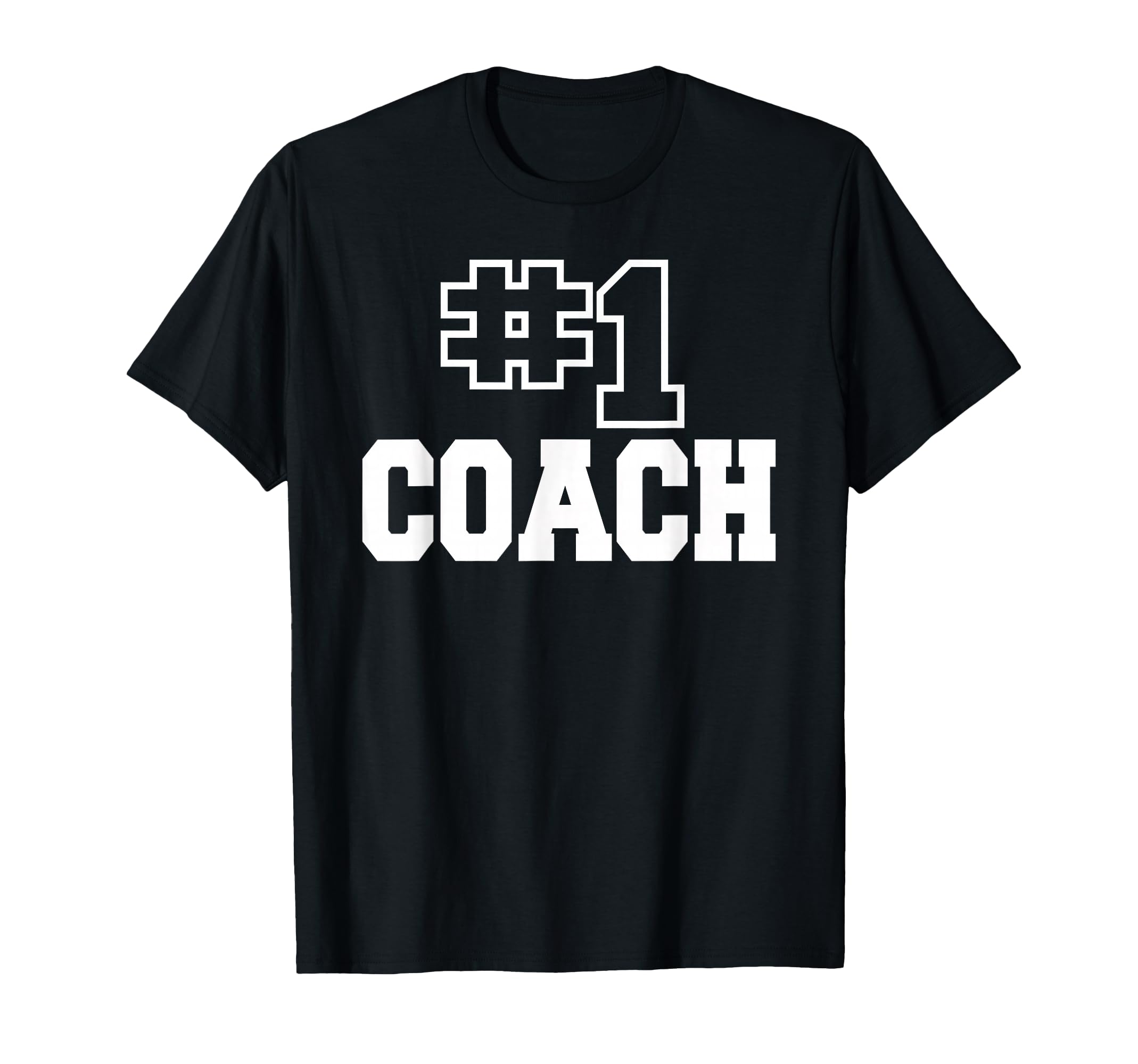 Number One Coach No 1 Manager T-Shirt - Aesthetic Graphic for Adults