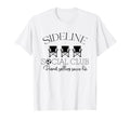Sideline Social Club Peanut Gallery Soccer T-Shirt - Graphic Print Unisex