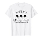 Sideline Social Club Peanut Gallery Soccer T-Shirt - Graphic Print Unisex