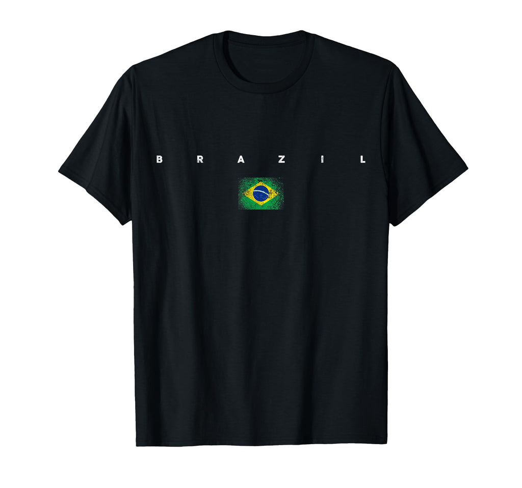 Brazil Flag Pride Soccer Brazilian T-Shirt - Novelty Apparel Men Women