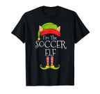 Family Matching Costume Im Soccer Elf T-Shirt - Aesthetic Graphic Unisex