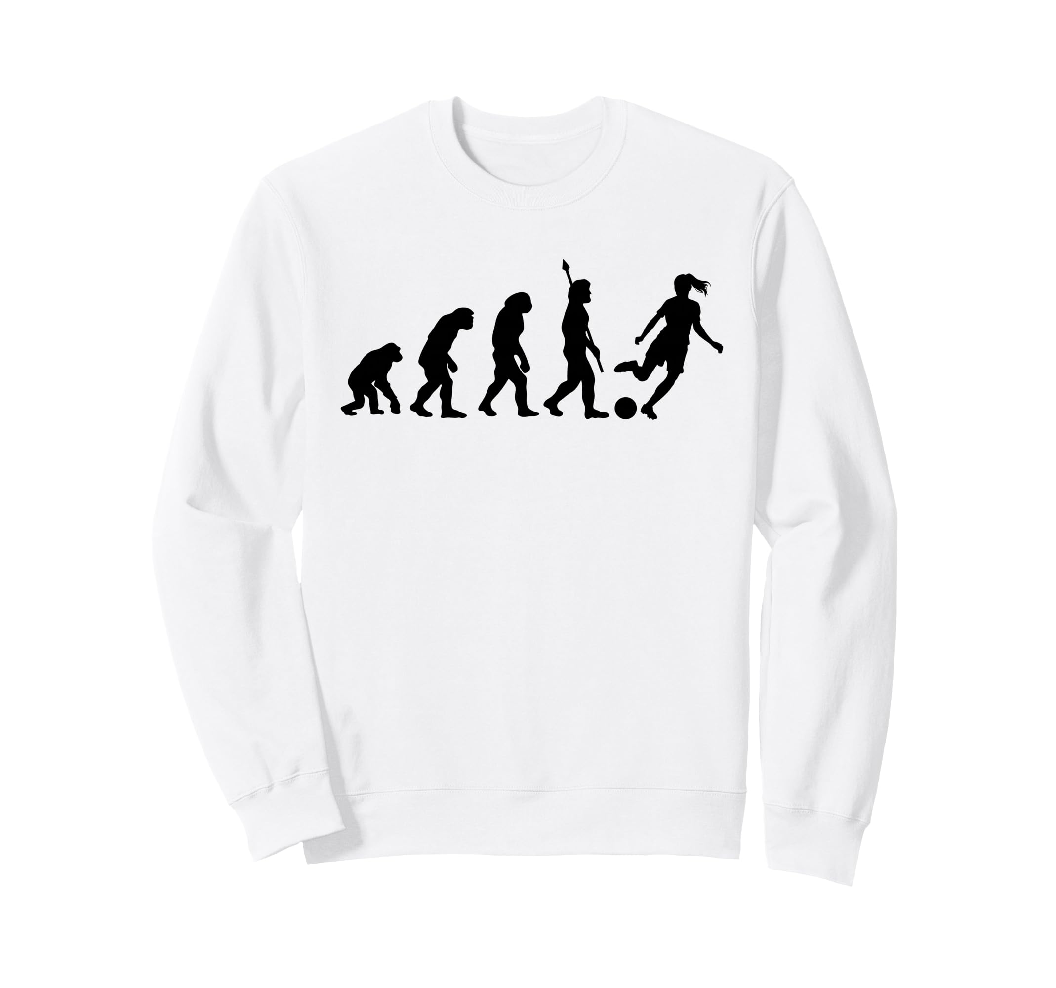 Soccer Evolution Play Like Sweatshirt - Novelty Apparel Men Women