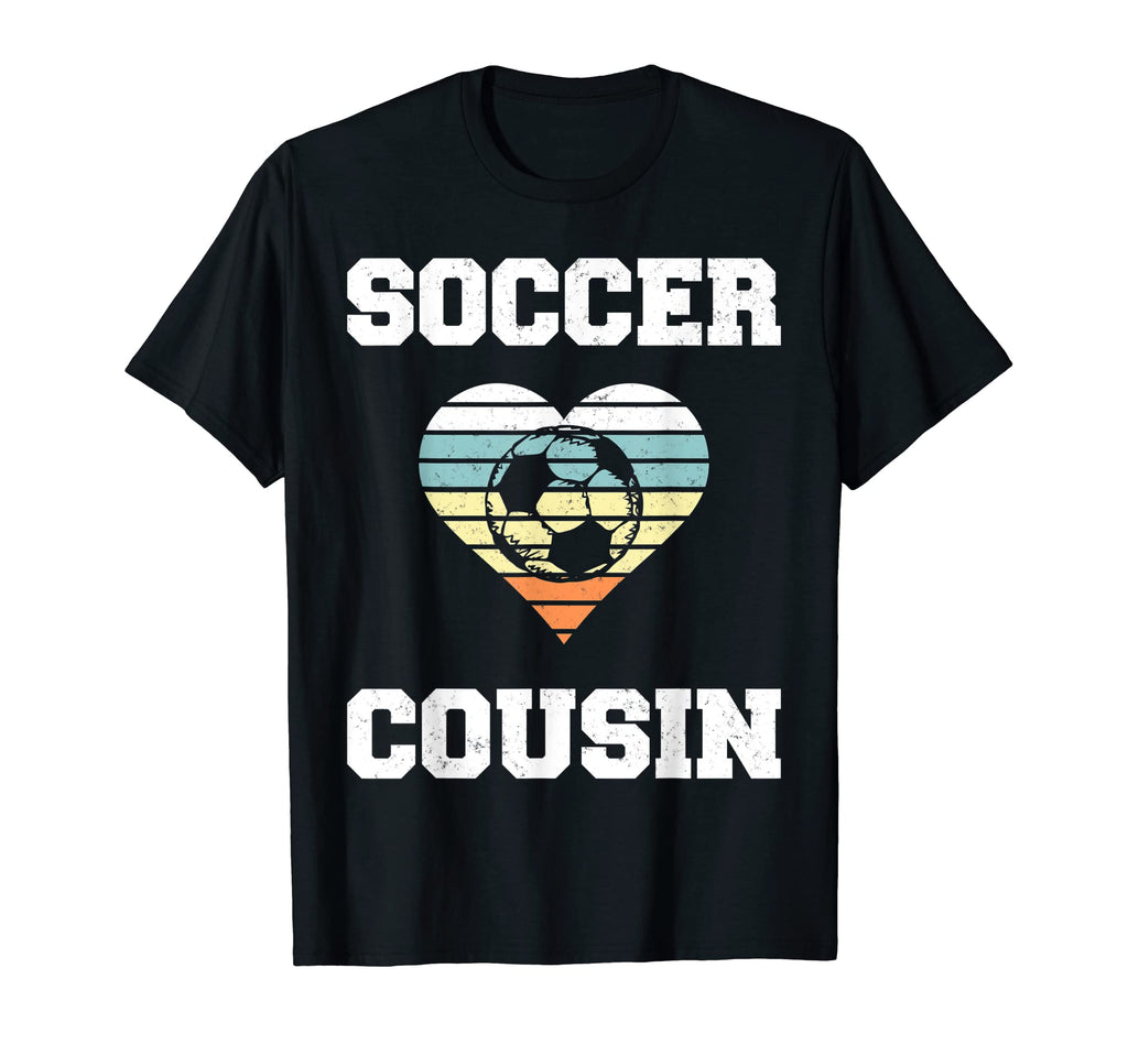 Soccer Cousin Family Matching Sport T-Shirt - Minimalist Print Unisex