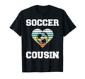 Soccer Cousin Family Matching Sport T-Shirt - Minimalist Print Unisex