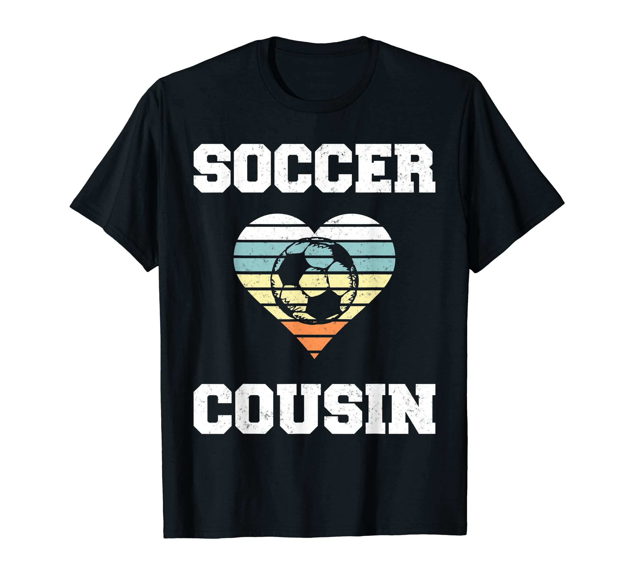 Soccer Cousin Family Matching Sport T-Shirt - Minimalist Print Unisex
