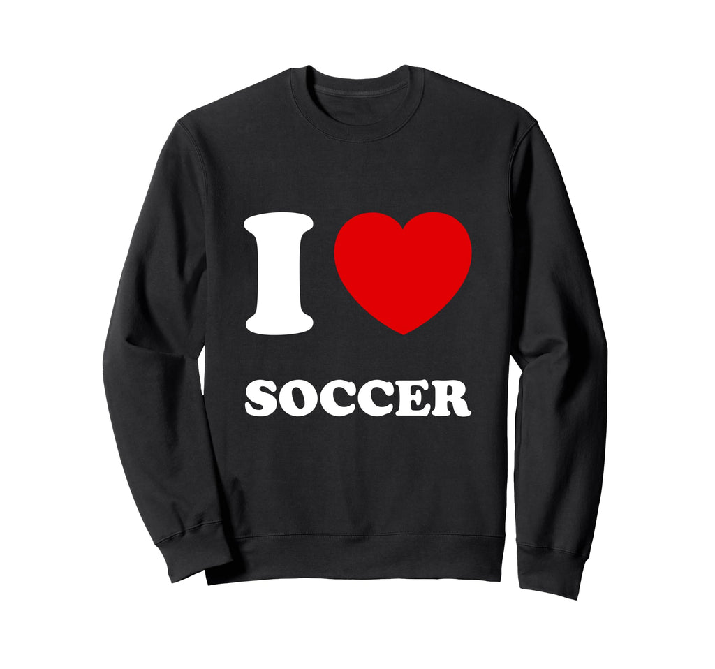 I Love Heart Soccer F Tbol Futbol Sweatshirt - Streetwear Style Men Women
