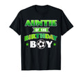 Auntie Birthday Soccer Party Family Love T-Shirt - Custom Art Print Unisex