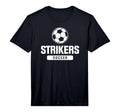 Strikers Soccer Elementary Middle T-Shirt - Aesthetic Graphic Men Women